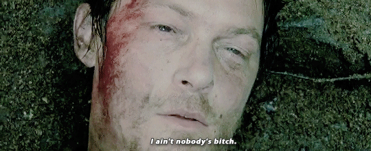 Daryl "no soy la putita de nadie" de 'The Walking Dead'