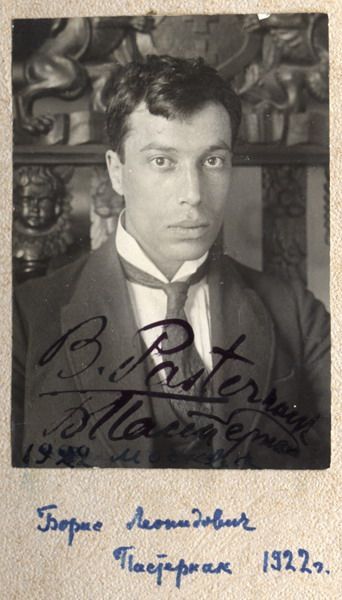 Poet Boris Pasternak (1922)