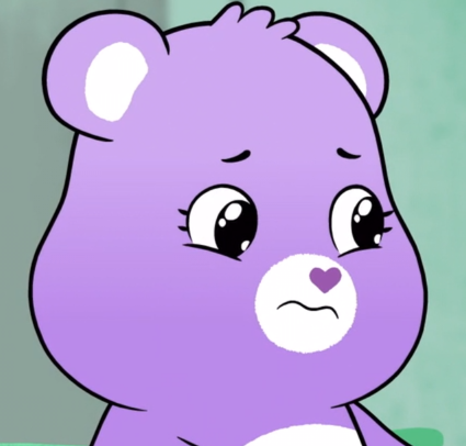 sad care bear