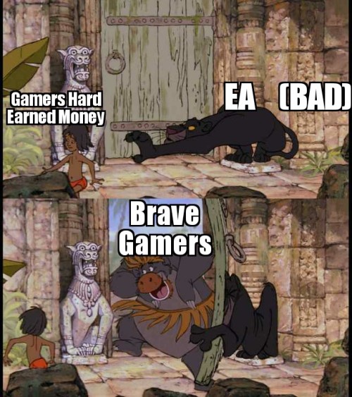 totallygamerlife:Brave gamers save the day again.Hahahah xD...