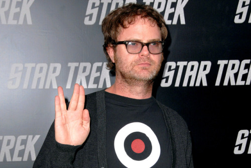 krasinskigirl:Rainn Wilson arrives at the Los Angeles premiere...