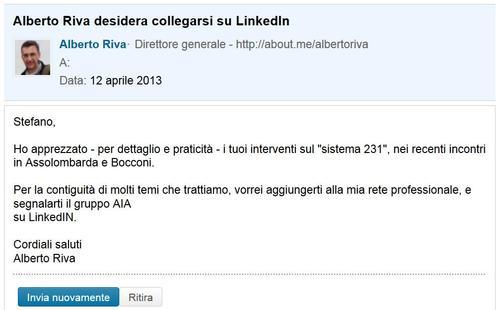 LinkedIn collegamento