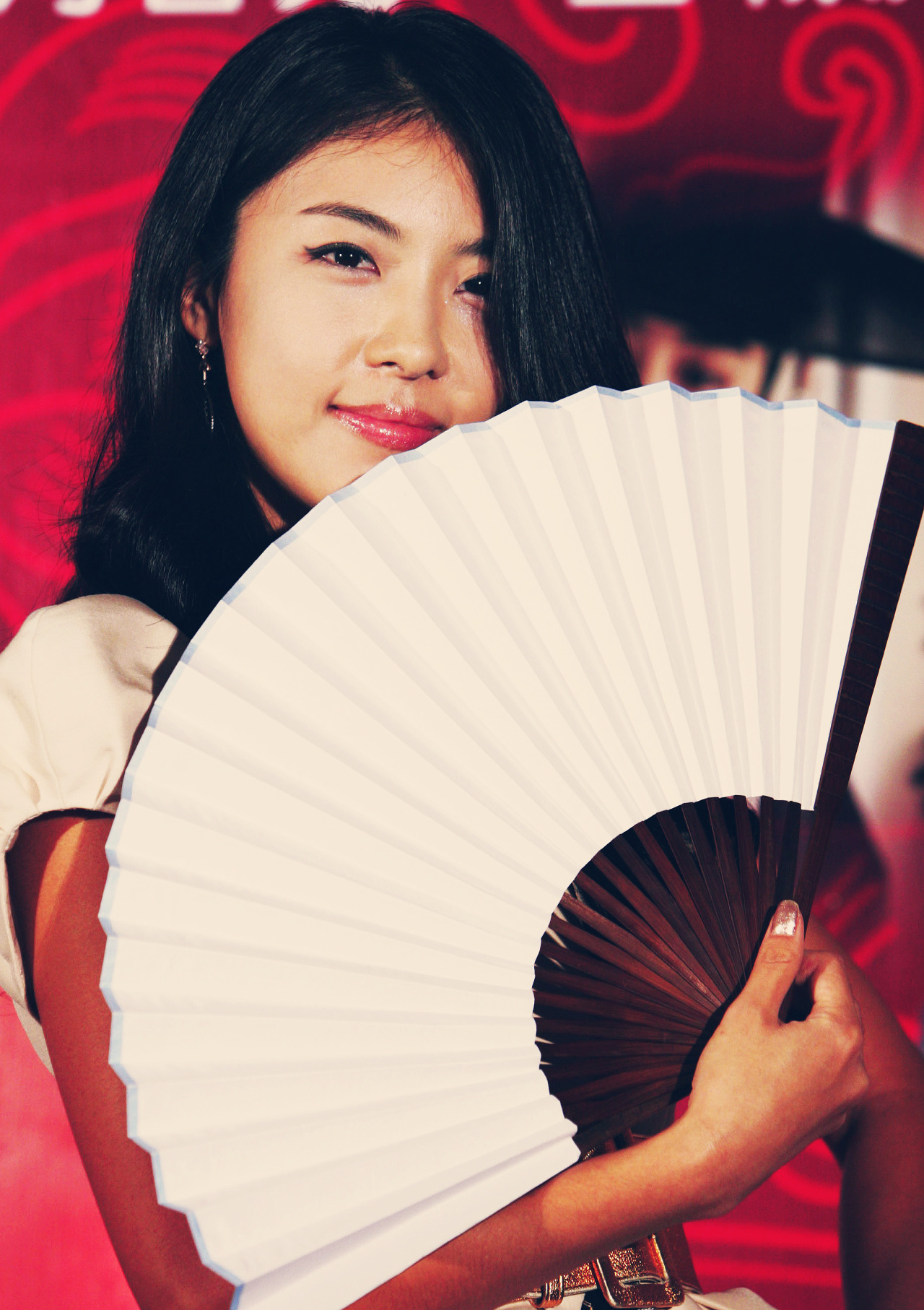 dramadaebak ha ji won during a promotional event hwang jin dramadaebak ha ji won during a promotional event hwang jin