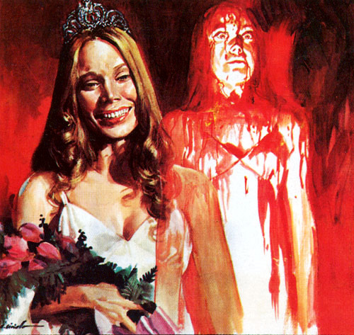 vintagegal:Italian poster for Carrie (1976)