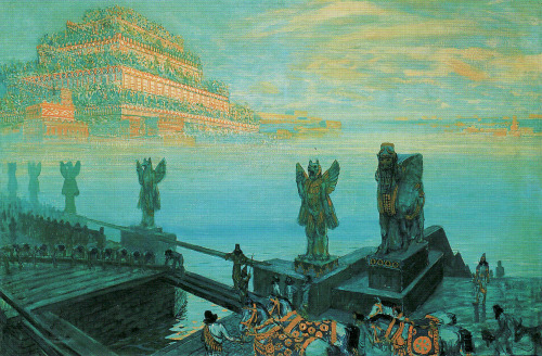 hideback:František Kupka (Czech, 1871-1957)Babylon, 1906More