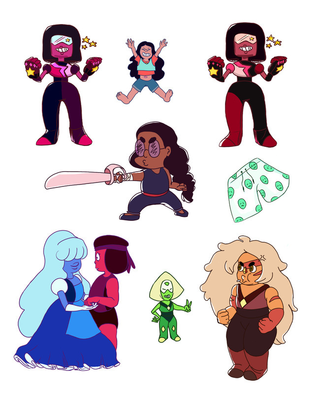 iness art steven universe stickers that i might print