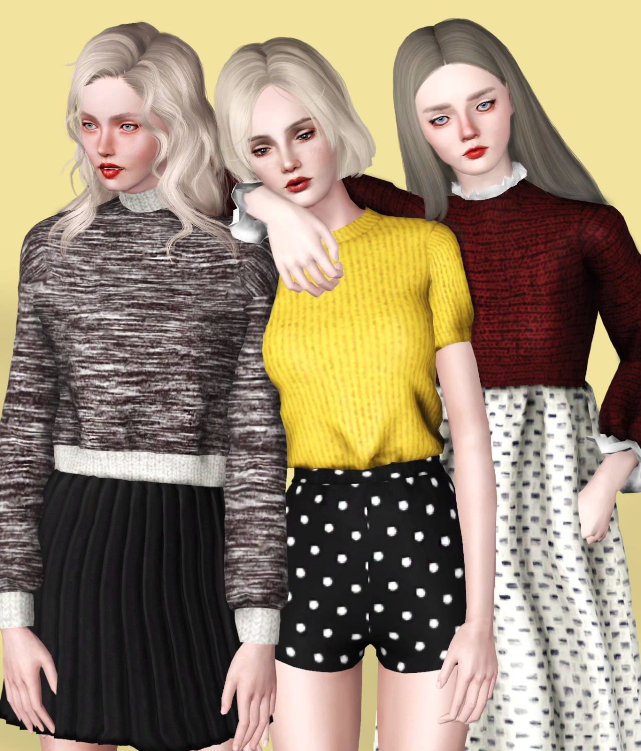 Sunny CC Finds | TS3 — spectacledchic: SPRING March collection by...