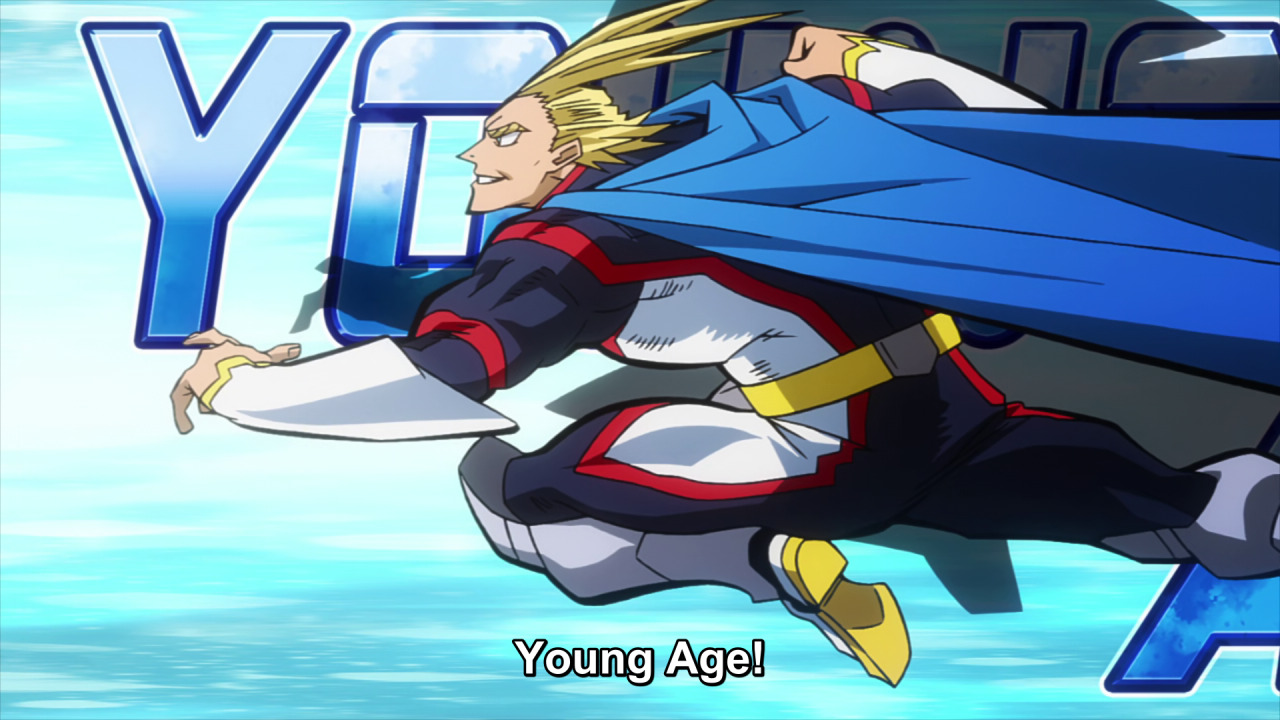 all might young age