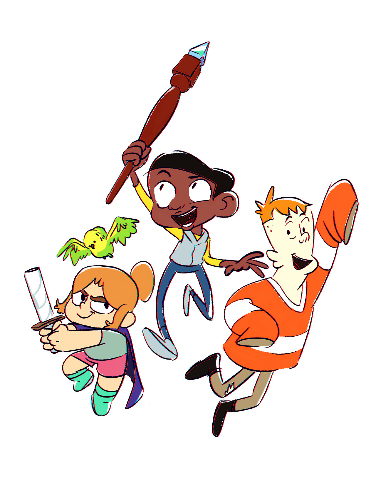 I freaking loved the pilot eposode of craig of the creek!!! Kinda reminded me of my own childhood when I lived in the country (tho i didnt have any frends there so i was just wondering through the...