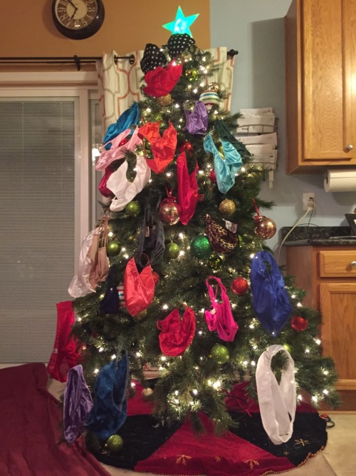 tplayr:jenniingrid:Did anyone else decorate their tree like...