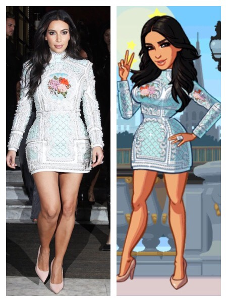 Kim Kardashian Hollywood Game Clothing Guide