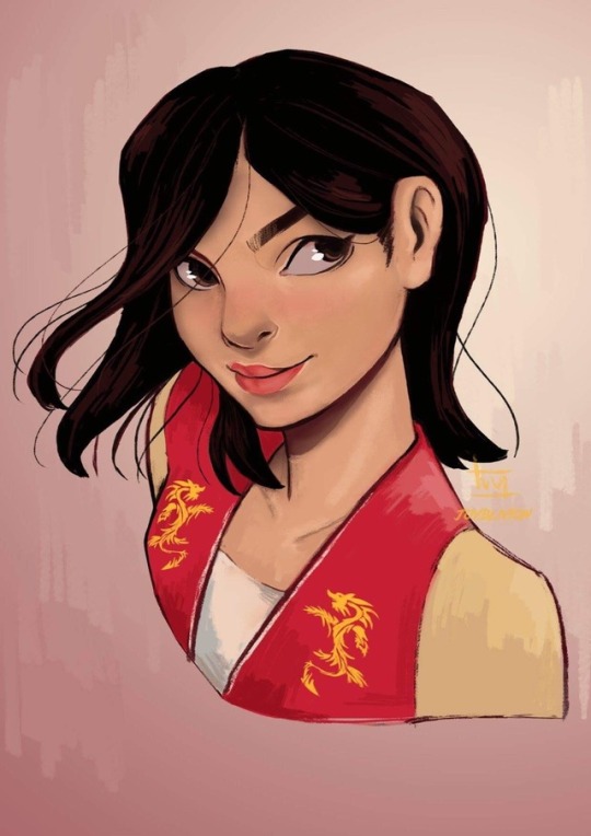 Short Hair Mulan Tumblr