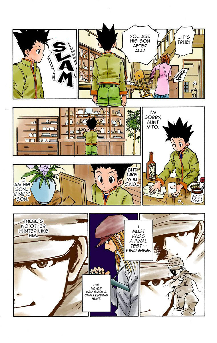 Color X Color Hunters — Hunter X Hunter Colored Manga - Chapter 1