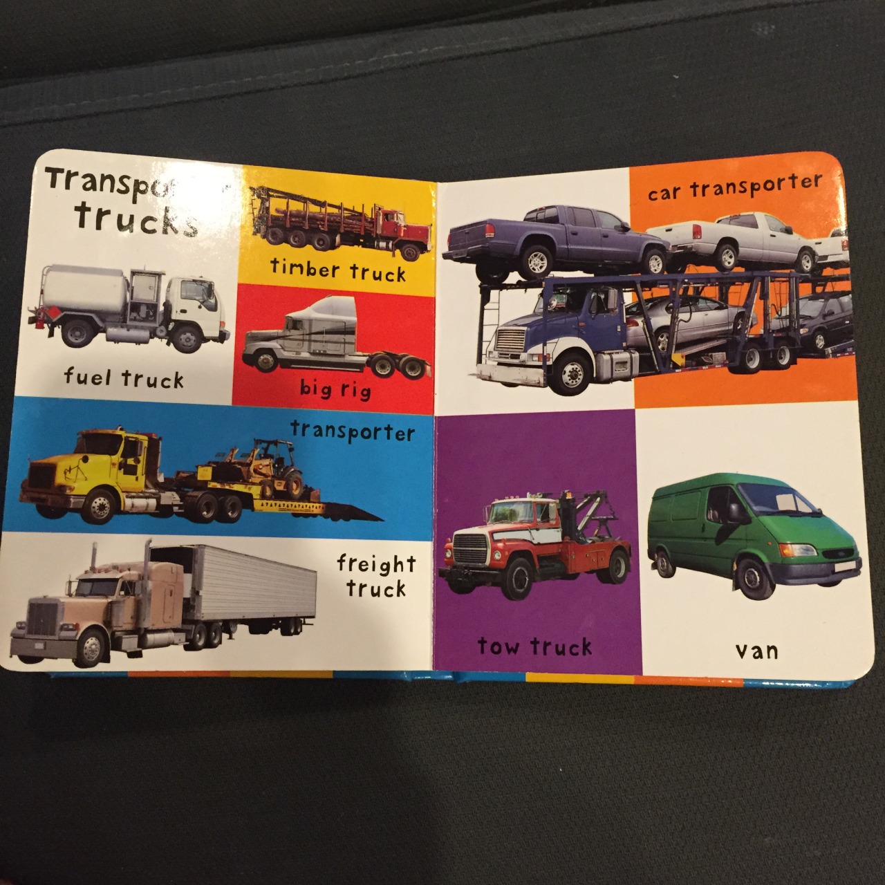 First 100 Trucks Board Book Childrens Books