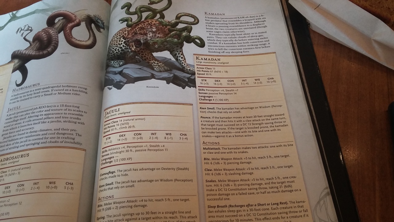 DnD inspiration — Improving the 5e Stat Block