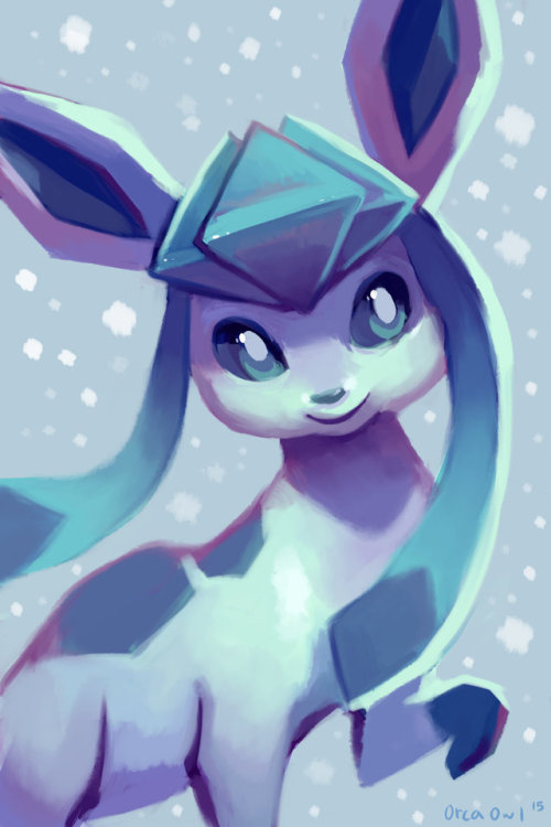 retrogamingblog:Eeveelution Paintings made by OrcaOwl