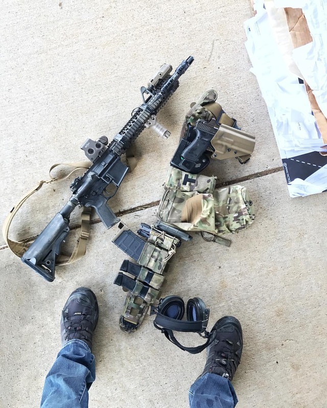 T.REX ARMS — Out doing things with people. Orion belt kitted...