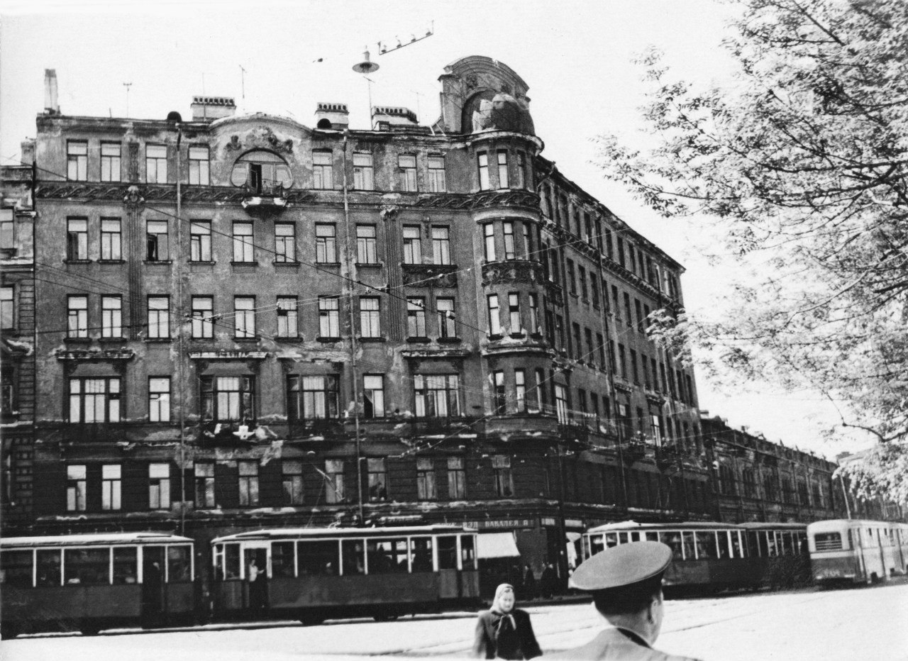 Khersonskaya street in St Petersburg