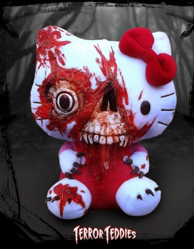 scary kitty toy