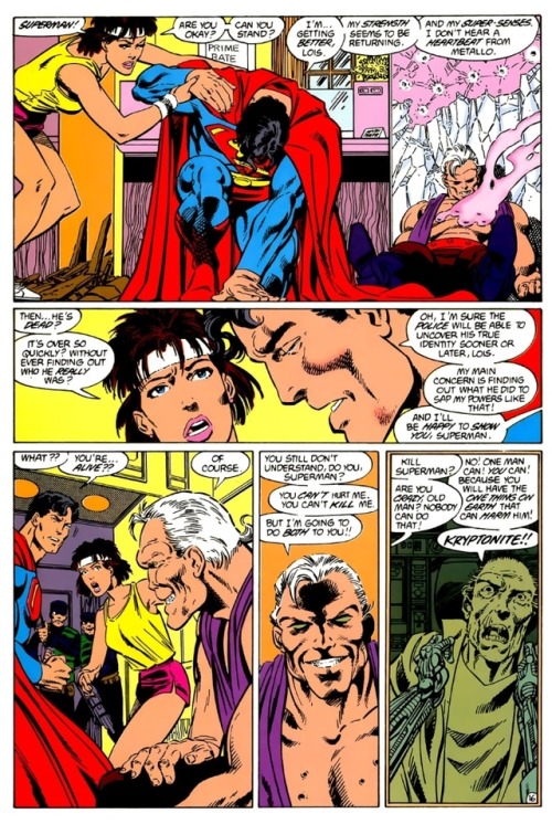 Superman #1, page 16 by John Byrne & Terry Austin & Tom...