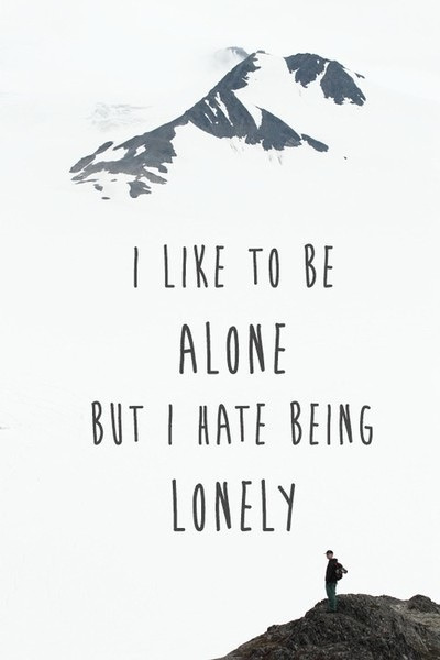 feel alone on Tumblr