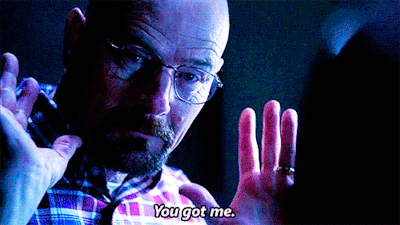 Image result for breaking bad you got me gif