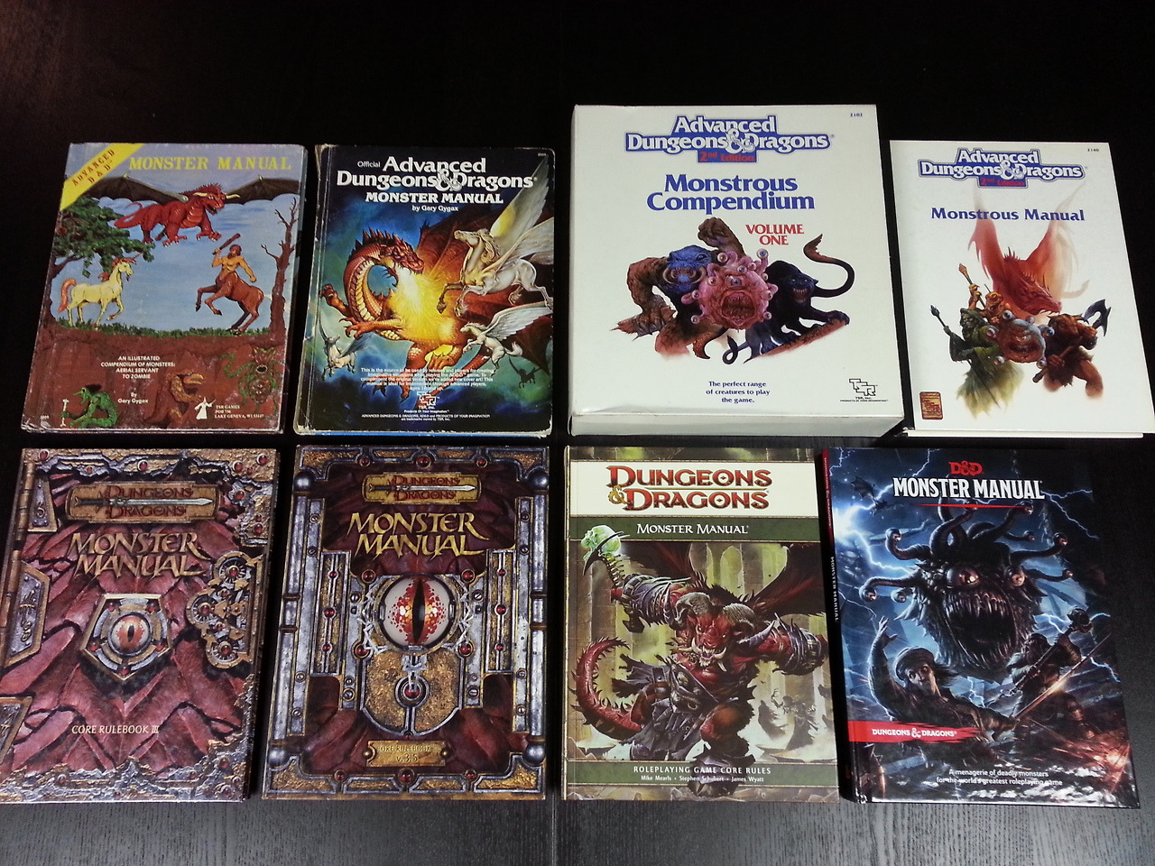 The First Monster Manuals of Dungeons & Dragons are mostly the best ones. But which