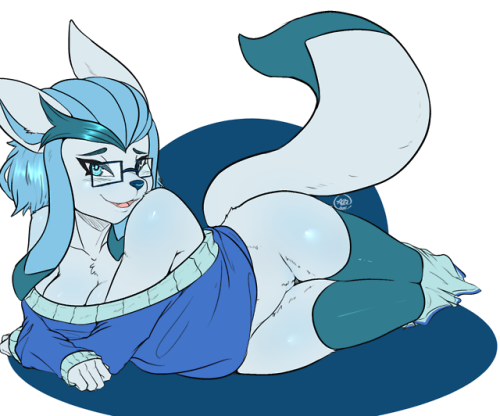 eeveespornstash:Female Glaceon