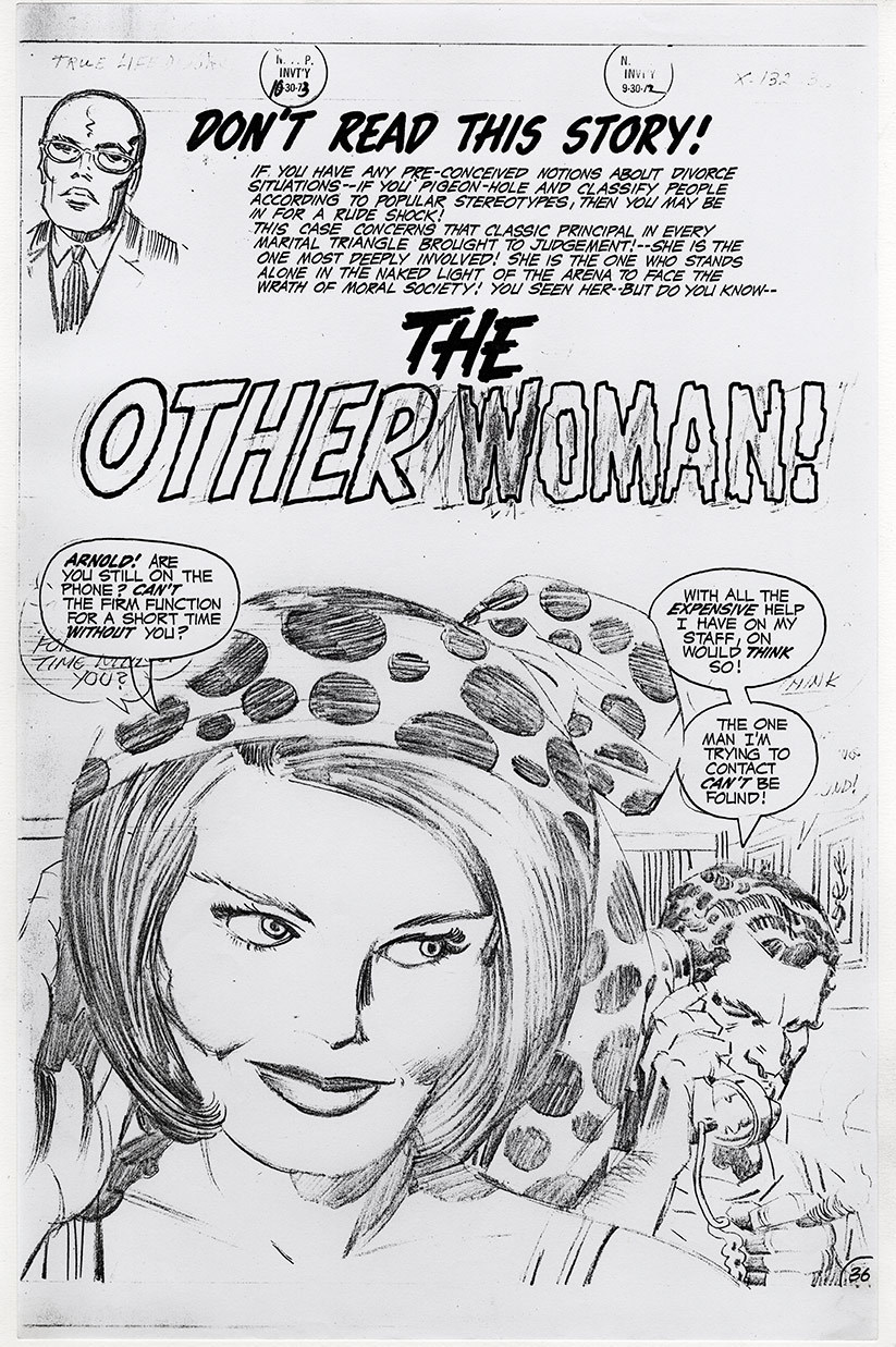 Image result for Tru life divorce the other woman jack kirby