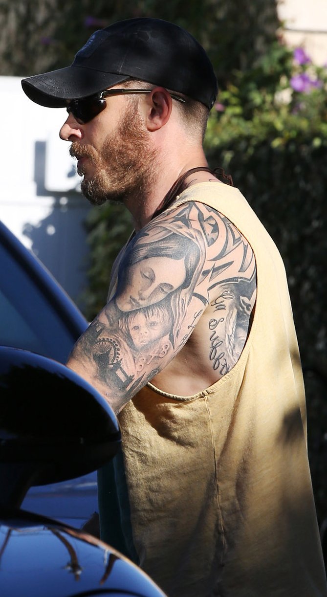 Exploring Tom Hardy Tom Hardy And His Tattoos ♥ ♥ 