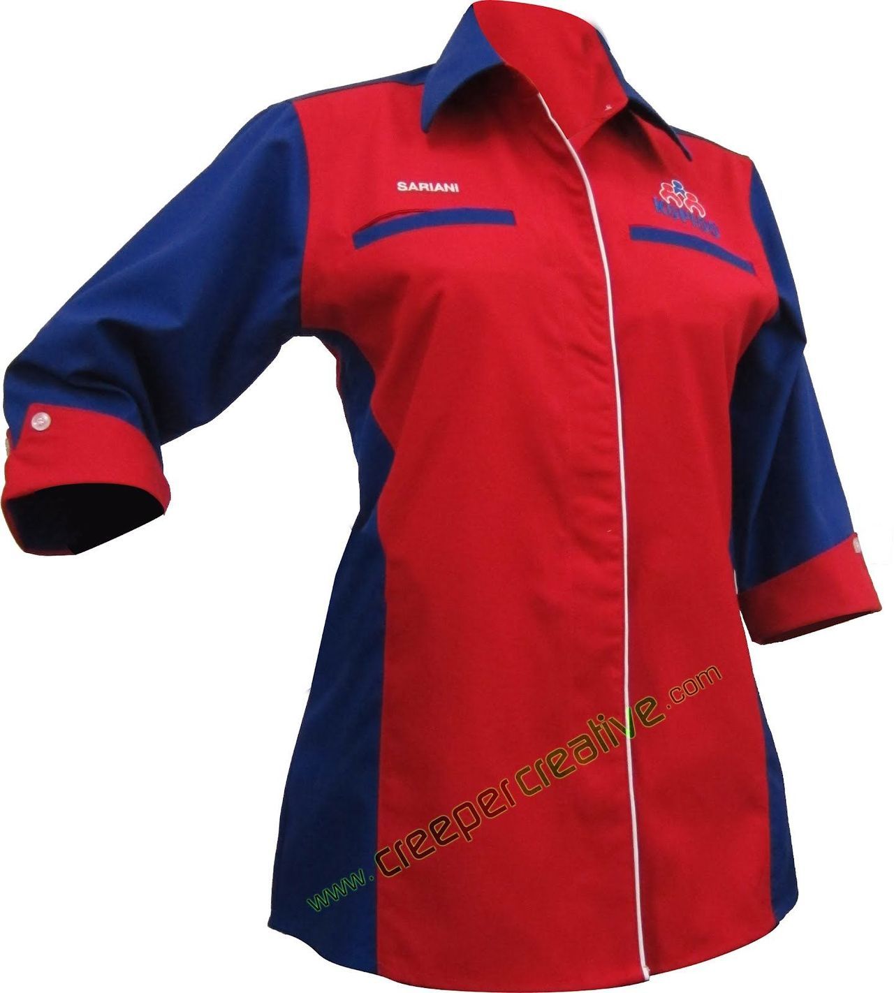 Design Baju Korporat Vector