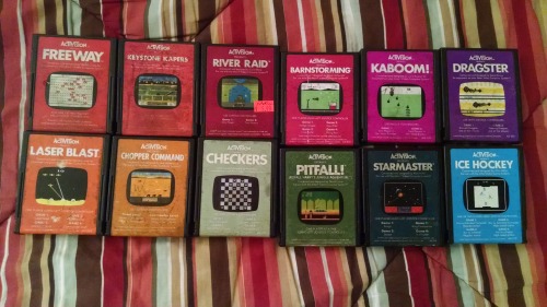 commodorez:My collection of games for the Atari 2600