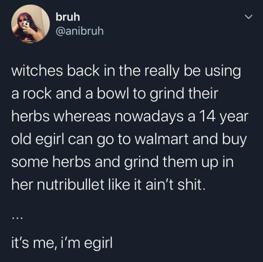 I’m really calling myself out, huh?