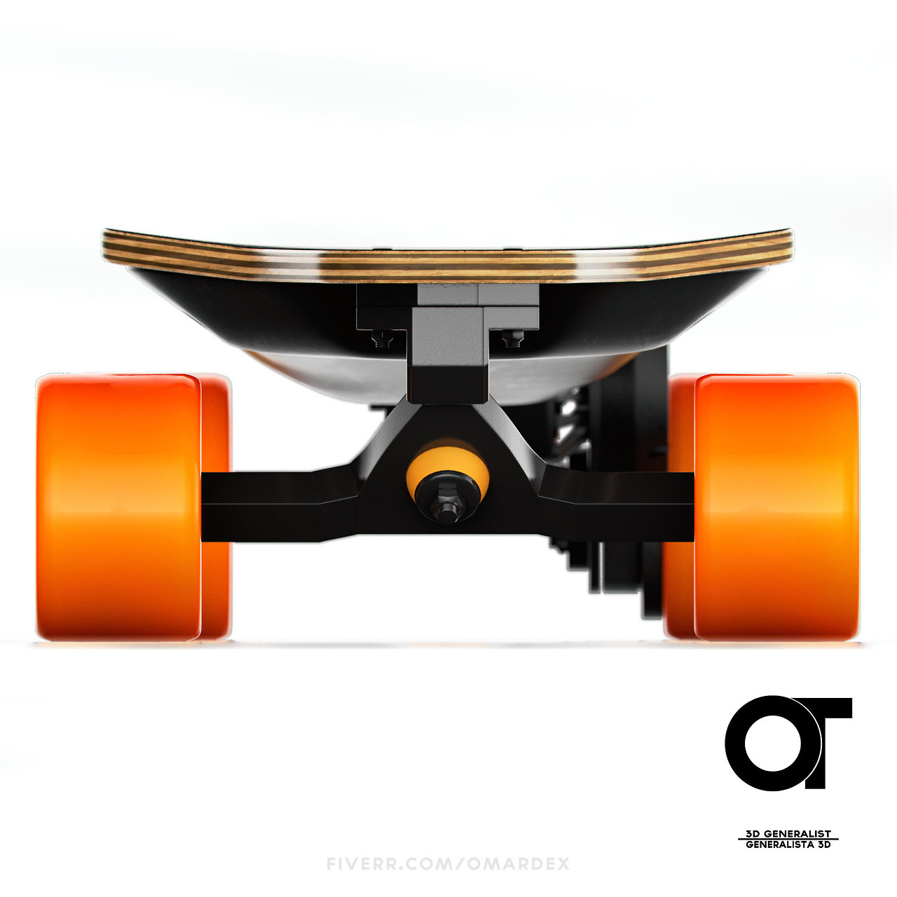 Omardex 3D \u2014 ELX electric Skateboard