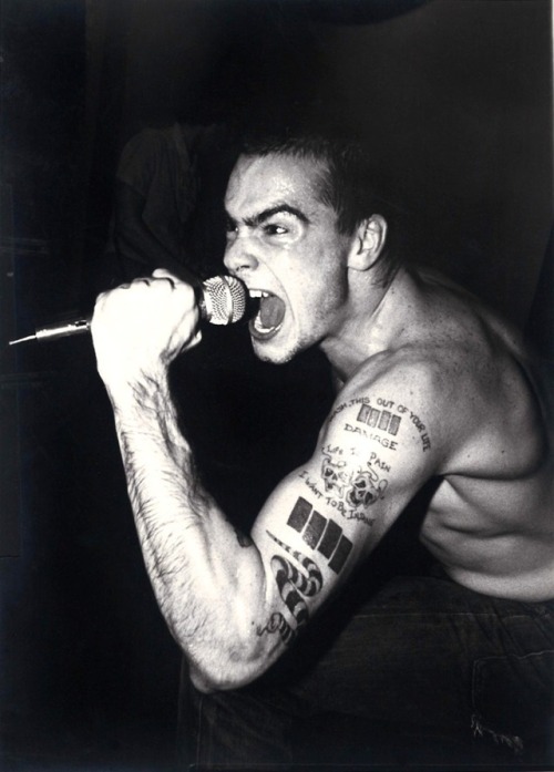 vaticanrust:Henry Rollins.  Photo by Glen Friedman.