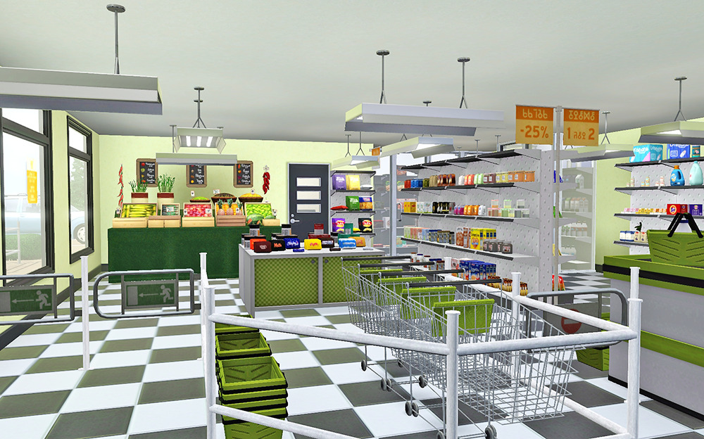Aurna's Sims • I’ve had sooo many asks about the grocery store...