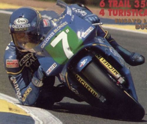 retroquarter:Sonauto-YamahaYZR500Christian Sarron 1988no,...