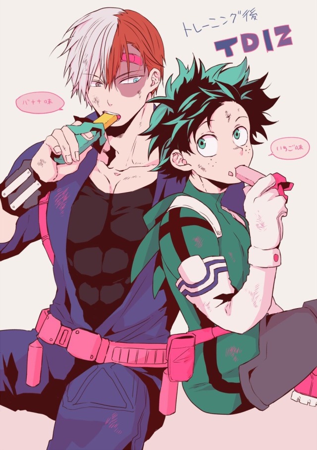 deku x todoroki on Tumblr