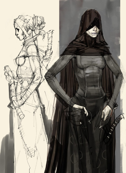 alwaysstarwars:Stunning concept art for a female Sith by...