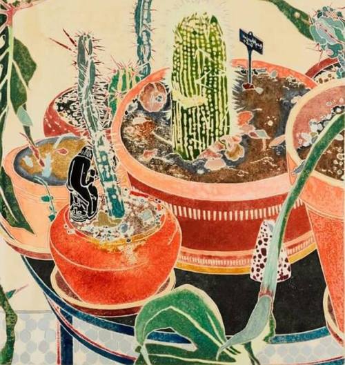 huariqueje:Cactii    -    Cressida Campbell...