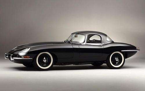 One of my favorite cars ever. Jaguar E Type coupe. Just...