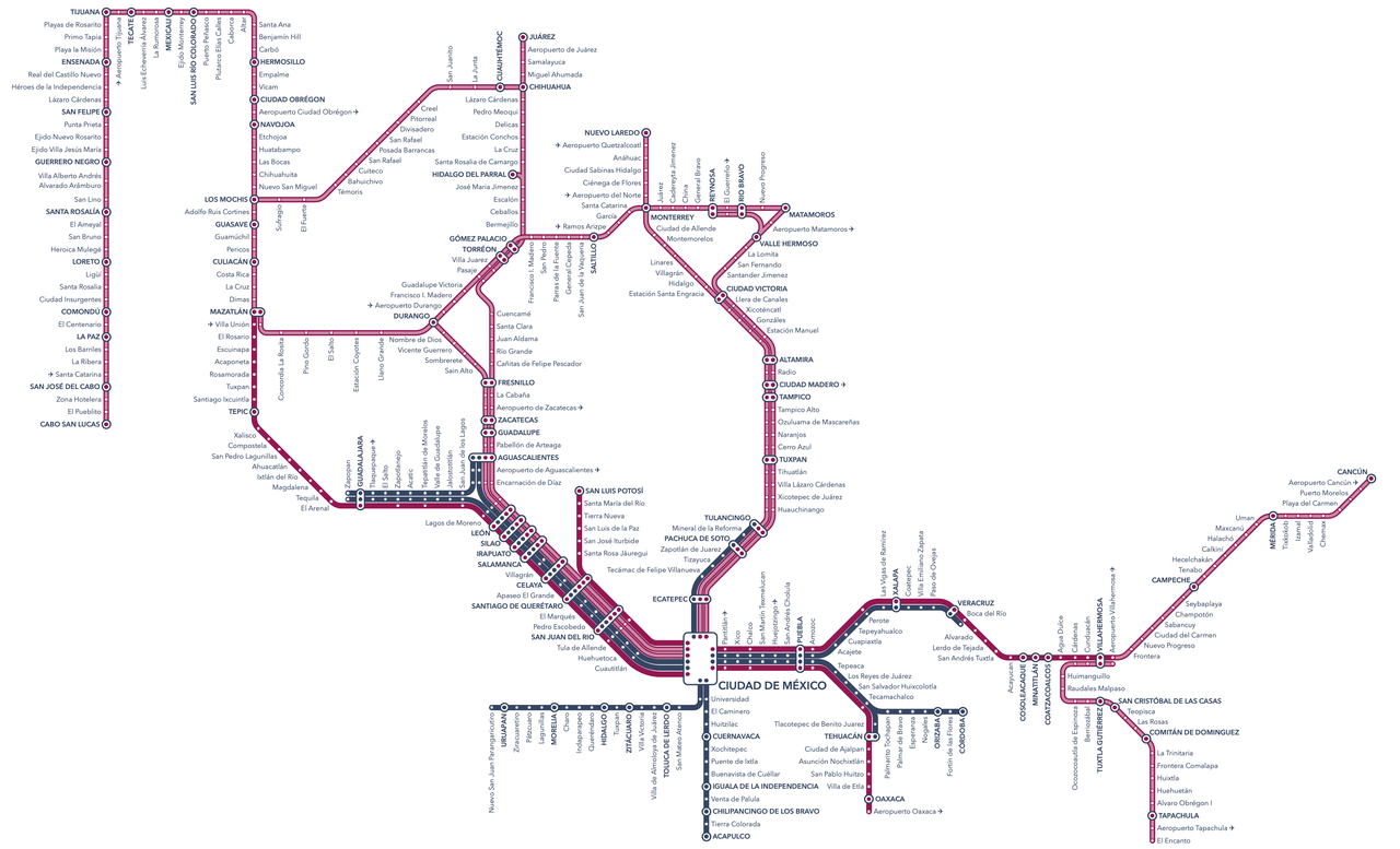 An Intercity Rail Network for Mexico Mexico... - The Transit Girl