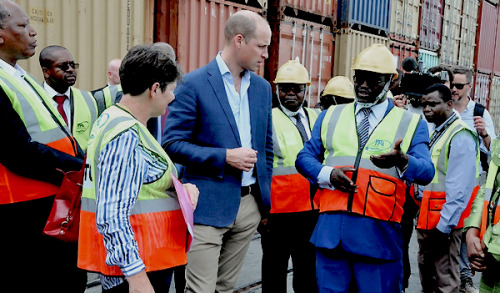 mrmrswales:The Duke of Cambridge visits the Dar es Salaam...