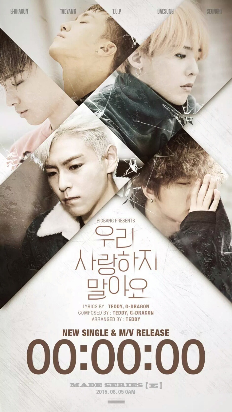 YG FAMILYY — BIGBANG - Let’s Not Fall In Love [ENG TRANS]! (A:...