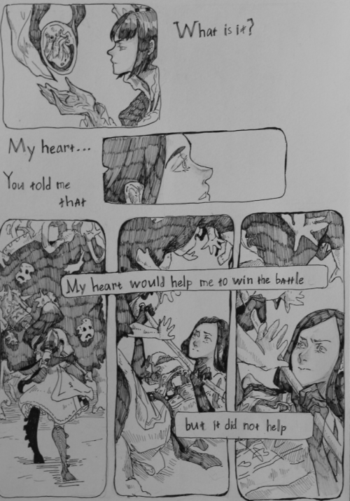 Fan-comic based on “Alice madness returns” gameI hope you...