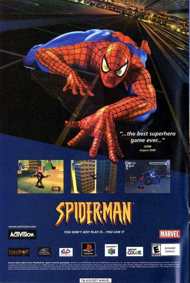 spider man 2000 pc extract