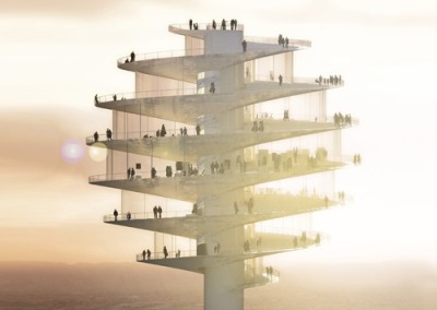 rcruzniemiec:<br /><br />The Pin<br />Danish studio BIG has designed an observation tower shaped like a honey dipper for Phoenix, Arizona.<br />