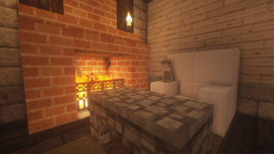 Minecraft Fireplace Tumblr