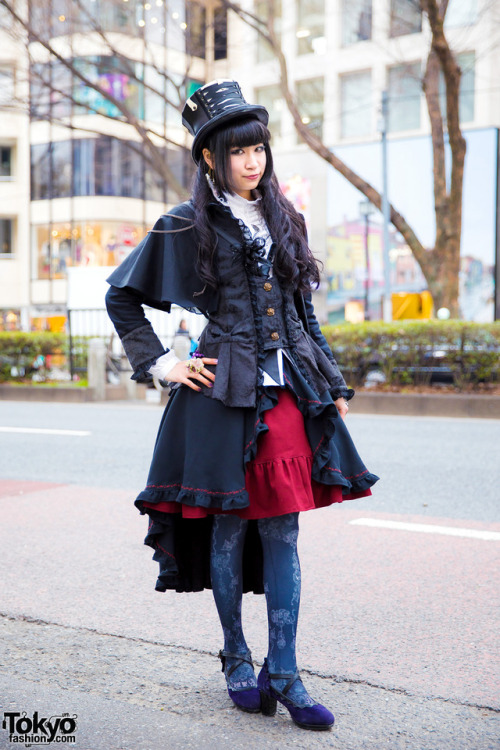 tokyo-fashion:Japanese gothic lolita designer Ruru on the...