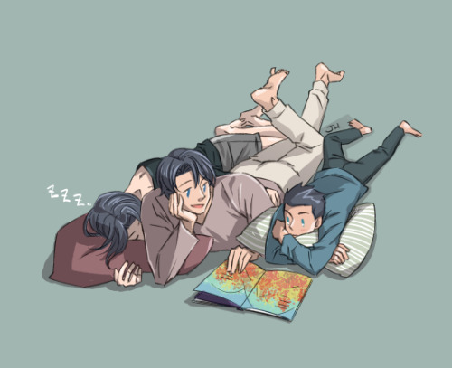 flaffizz:A bedtime storyProbably Damian missed a lot. Dick...